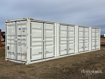 40 ft High Cube Multi-Door Storage Container
