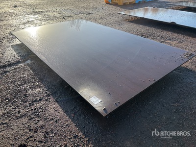 6 ft x 10 ft 2 in Road Stalen platen (Unused)