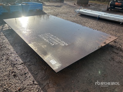 6 ft x 10 ft 2 in Road Stahlplatten (Unused)