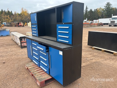 7 ft 18-Drawer Armoire à outils (Unused)