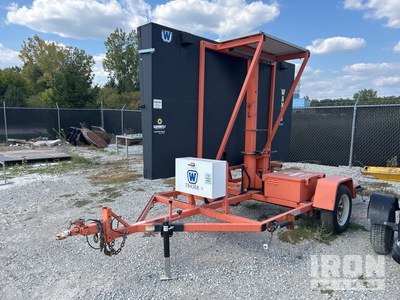 2015 Wanco Inc WTLMBA solar powered message board Message Board