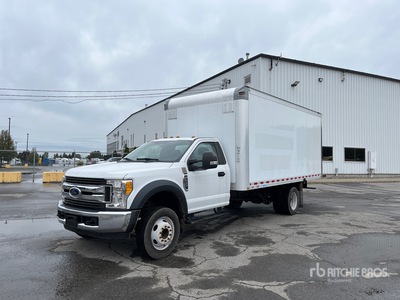 2017 Ford F-550 4x2 Van Truck