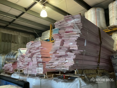 Quantity of (4) Pallets of Pink 1 in Styrofoam Insulation