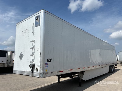 2016 Utility 53 ft x 102 in T/A Van Trailer