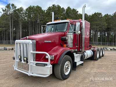 2020 Kenworth 8x6 Tri/A Sleeper Truck Tractor