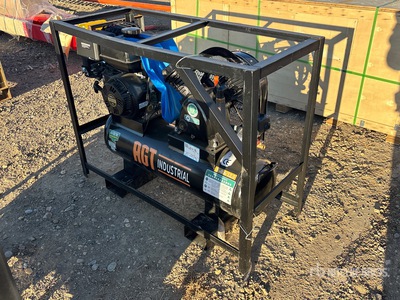 2025 AGT AC Skid-Mounted 40 gal Compressore (Unused)