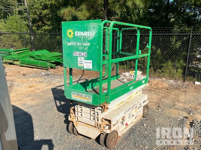 2016 Hybrid HB1430 Electric Scissor Lift (Inoperable)