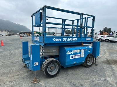 2007 Genie GS-2668RT 4x4 Diesel Elevador de tijera