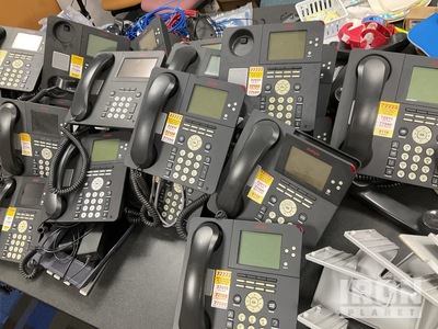 Quantity of (100) Avaya 9650 Office Phones