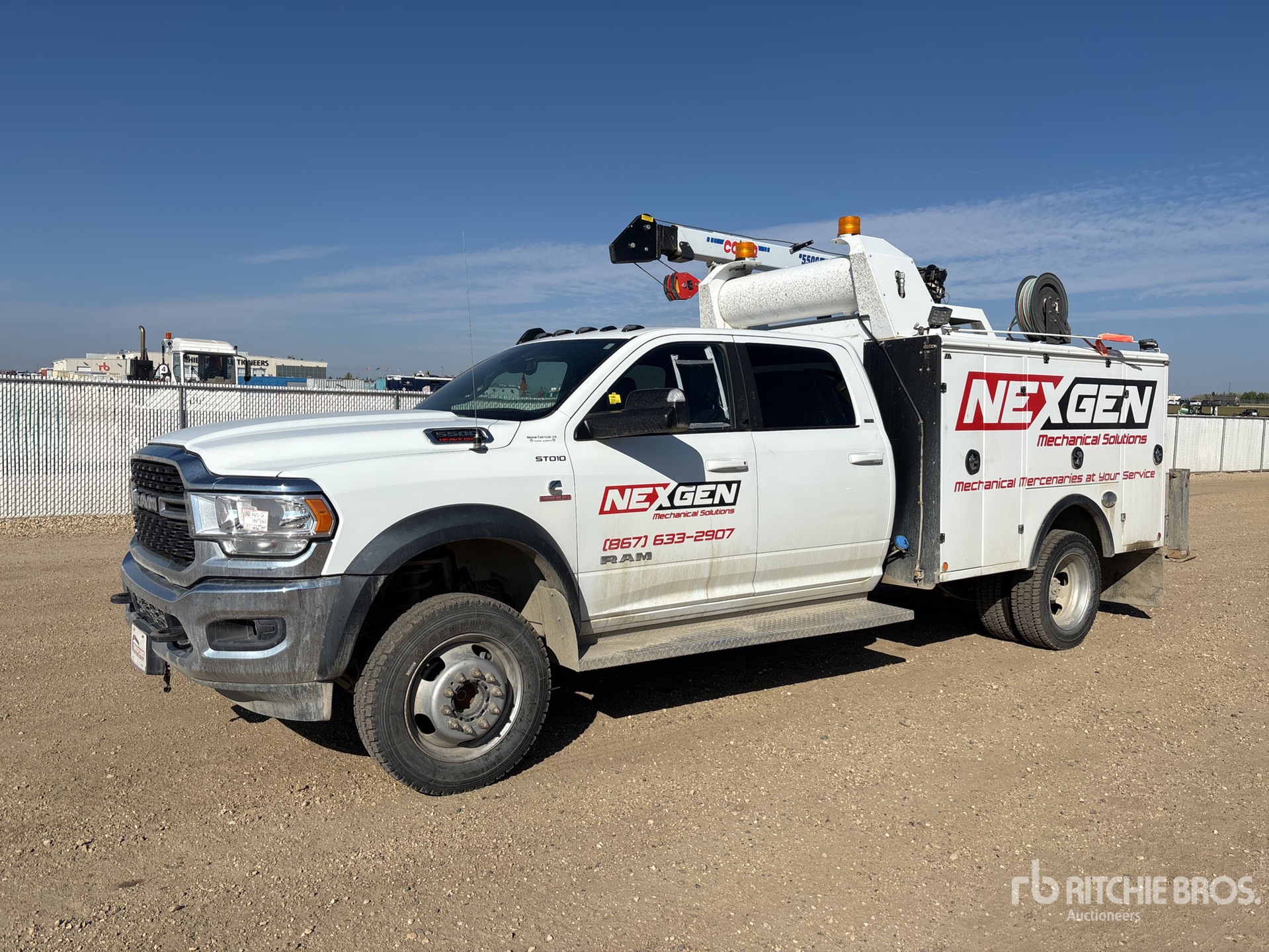 2022 Ram 5500 Crew Cab Service Truck