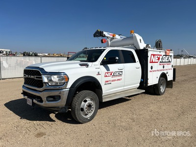 2022 Ram 5500 SLT 4x4 Crew Cab Service Truck