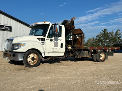 2013 Hiab XS 055 D-3CLX 1580 kg Articulated Boom on 2013 terrastar SFA 4x2 Camion à Fèche