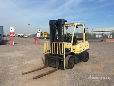 2007 Hyster H80FT 8050 lb Pneumatic Tire رافعة شوكية