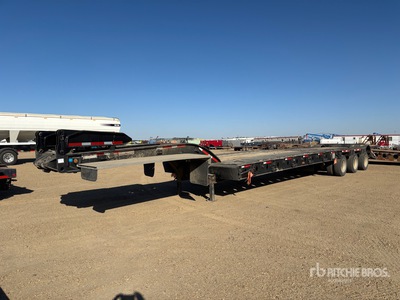2014 Lode King 55 ton Tri/A Single Drop Lowboy Trailer
