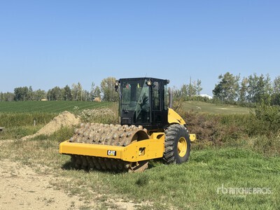 2007 Cat CP-563E Padfoot Drum Compactor