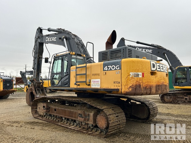 EXCAVADORA 2012 JOHN DEERE 470GLC