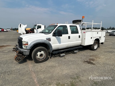 2008 Ford F-550 XL 4x2 Crew Cab Utility Truck