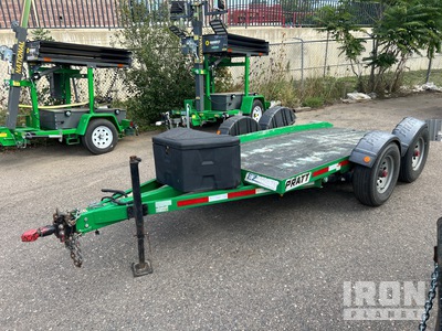 2020 Pratt EZ-1265TS 12 ft T/A 12' EZ Load utility trailer Trailer utilitario