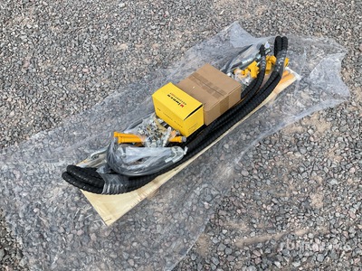 2025 SDCH SDCH-04 Conexiones Auxiliares Hidraulicas para Retroexcavadora (Sin Usar) / Auxiliary Hydraulic Pipeline Kit Accessoire divers pour excavatrice - Fits JCB 3CX (Unused)