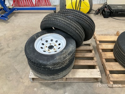 Quantity of (4) Trailer Pneumatici per autocarro