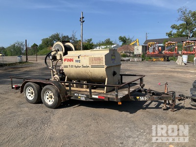 2007 Finn T-30 Hydroseeder w/T/A Utility Trailer