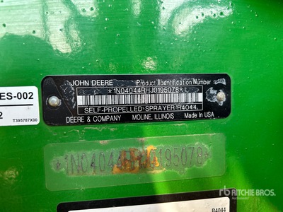 2019 John Deere R4044 130 ft 4x4 High Clearance Opryskiwacz samojezdny