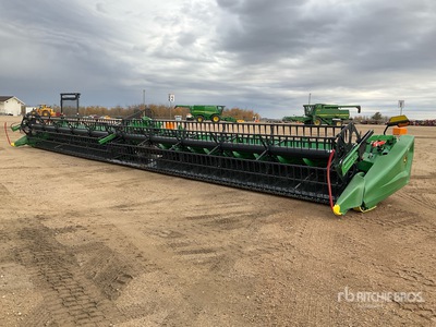 2022 John Deere HD50R 50 ft Hinged Draper Tête de moissonneuse-batteuse