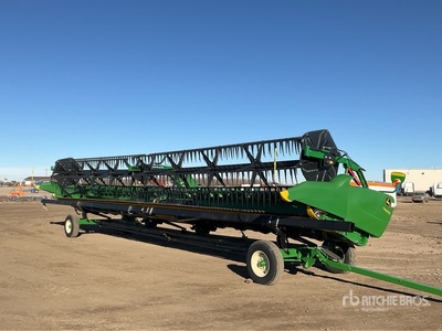 2017 John Deere 640FD 40 ft Flex Draper Kombajn