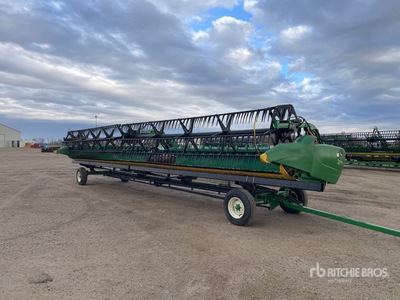 2017 John Deere 640FD 40 ft Hydra Flex Draper Testata mietitrebbia