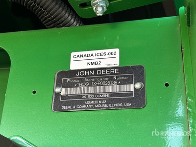 2023 John Deere X9 1100 Signature Edition Combine Harvester