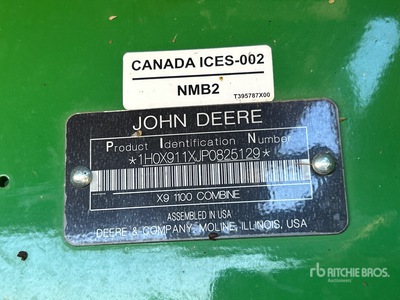 2023 John Deere X9 1100 Cosechadora