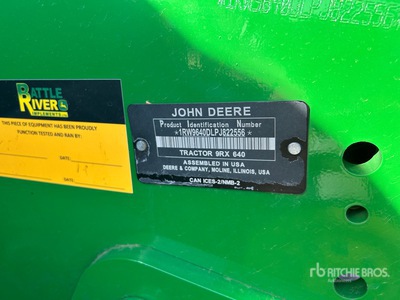 2023 John Deere 9RX 640 トラックトラクター