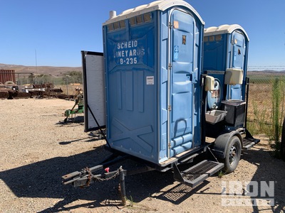 Quantity of (2) S/A Portable Toilet
