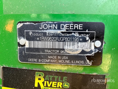 2016 John Deere 9620RX Track Tractor