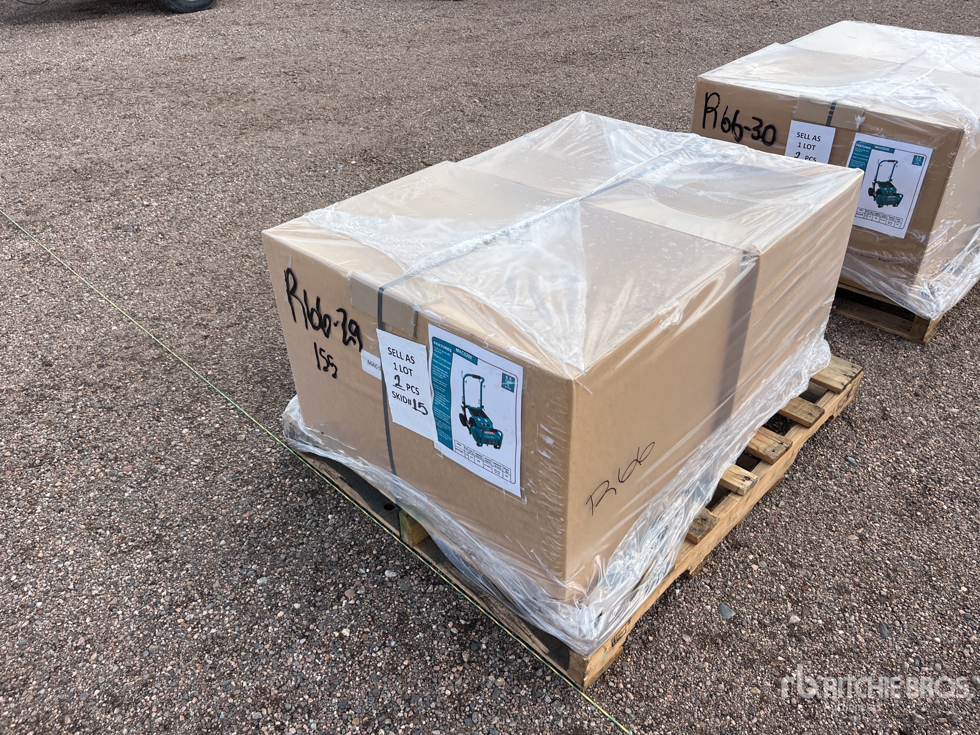 Quantity of (2) MAC 5200 Air Compressor