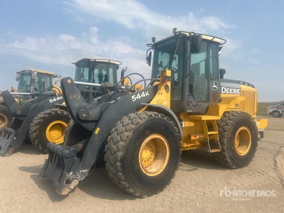 2014 John Deere 544 K Pala gommata