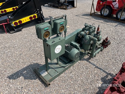 Quincy 240PNG Skid-Mounted Electric Air Compressor