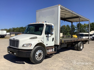 2017 Freightliner M2 106 4x2 شاحنة جانبية بستائر