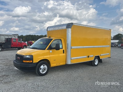 2021 GMC G3500 4x2 Moving Van Truck