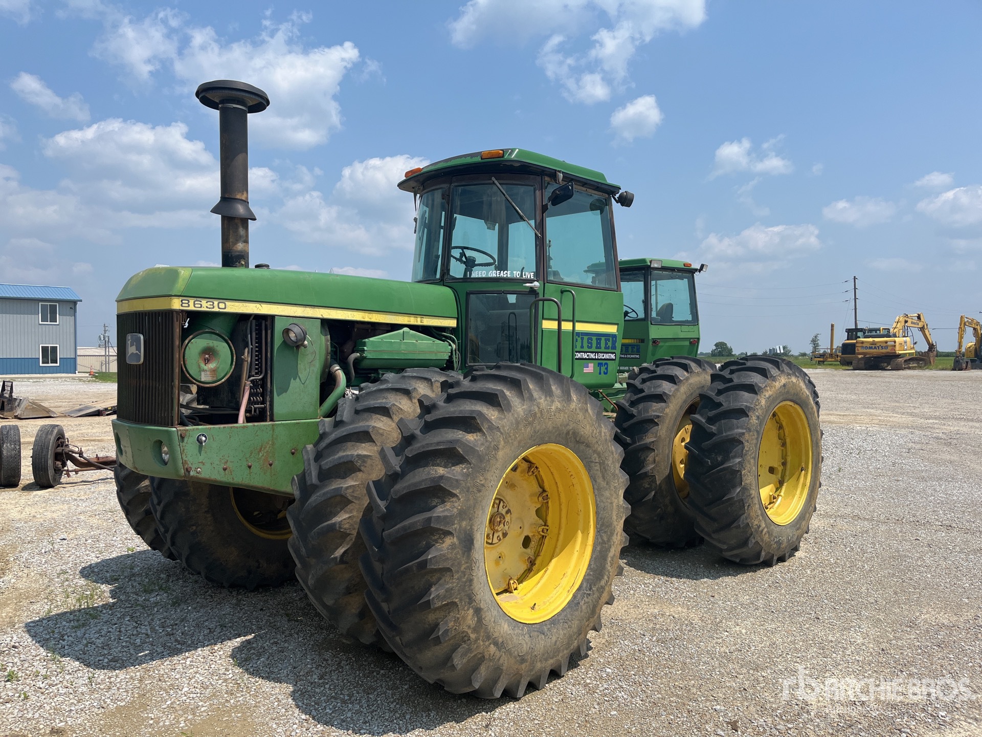 1977 John Deere 8630 Tractor agrícola articulado