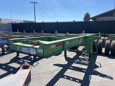 2018 Pratt 40 ft T/A Container Trailer