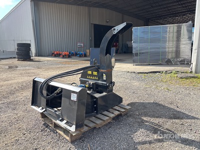 Skid-Steer Wood Chipper