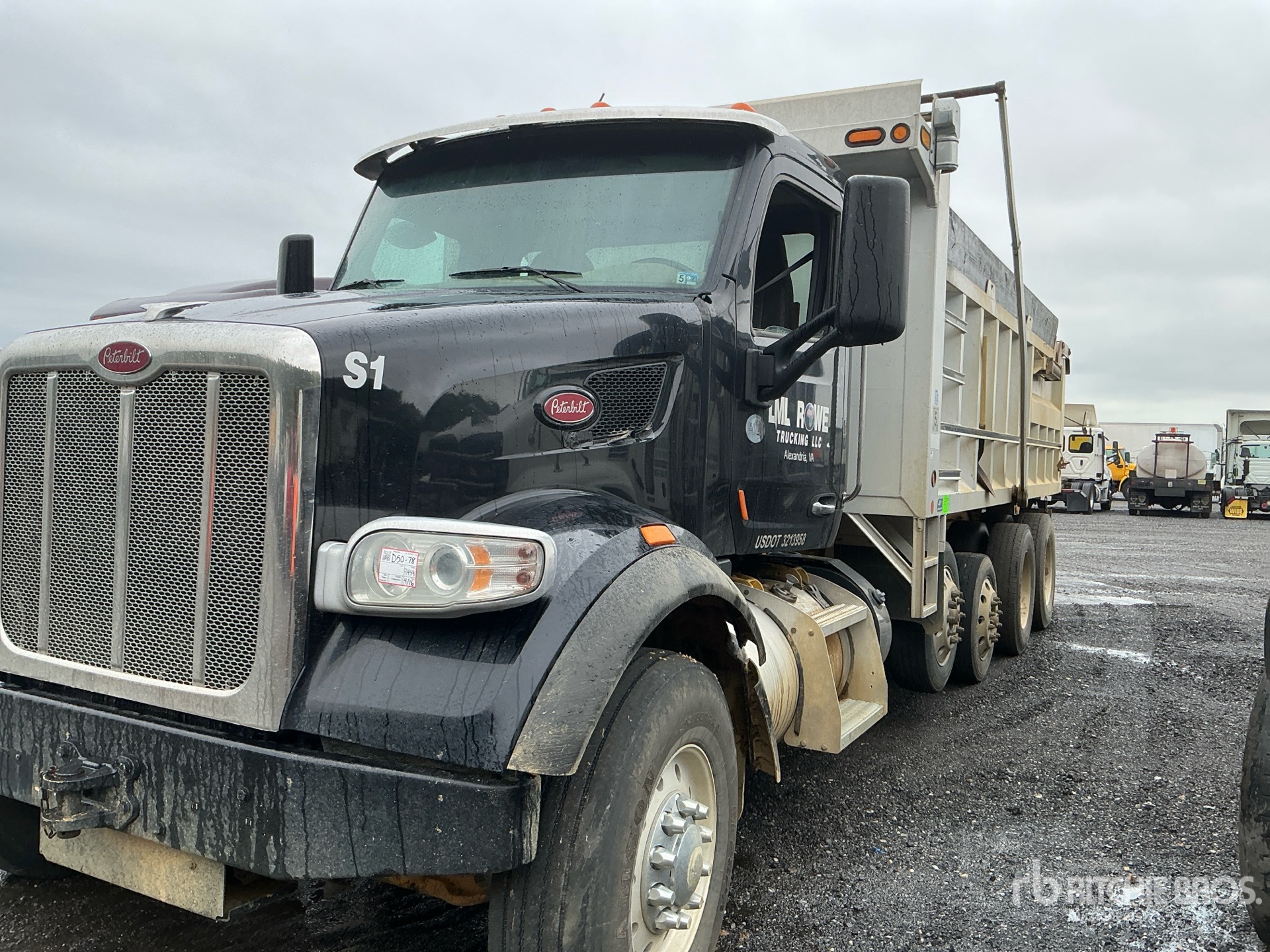 2017 Peterbilt 567 10x4 Quad/A Dump Truck