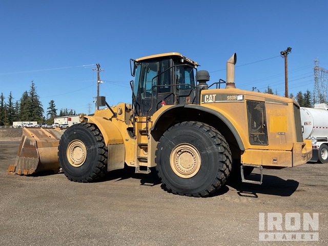 CARGADOR FRONTAL 2007 CATERPILLAR 980H