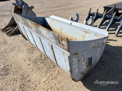 SEC 83 in Q/C Hydraulic Tilting Cazo para excavadora - Fits JD270/JD230/ZX270/ZX230