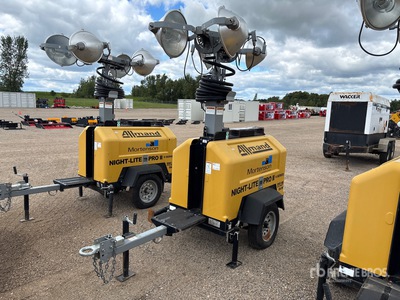 2015 Allmand Night-Lite Pro II 8 kW Tour d'éclairage