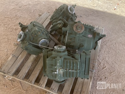 (4) Assorted General Dynamics Differential Gear Units