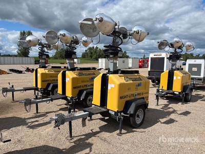 2015 Allmand Night-Lite Pro II 8 kVA Tour d'éclairage