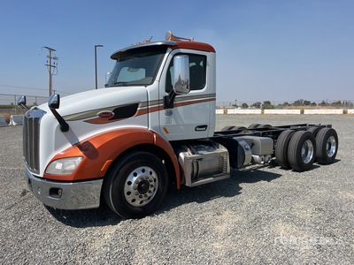 2018 Peterbilt 579 6x4 Cab and Chassis