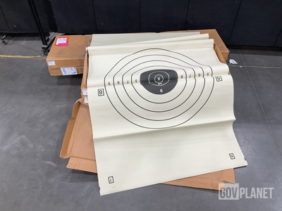 (8) Boxes of Paper Bull's-Eye Targets
